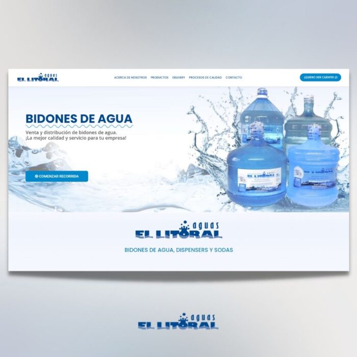 Aguas el Litoral - Portfolio - Indexdesign